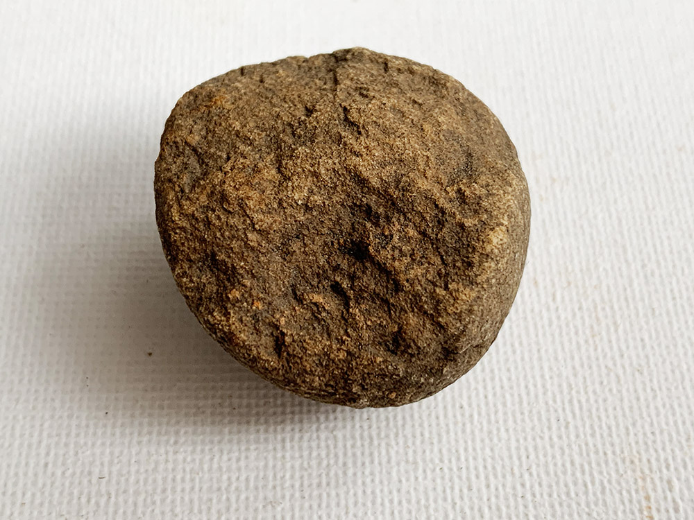 Small Broken Neolithic Hammer-Stone