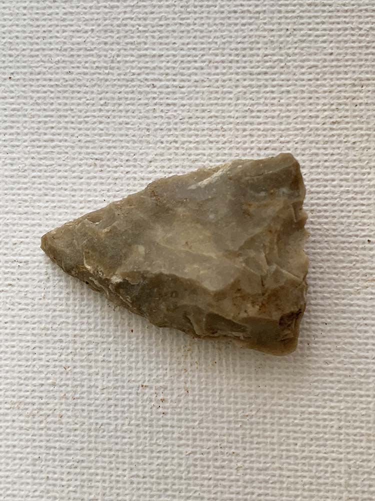 Neolithic Triangular Arrowhead
