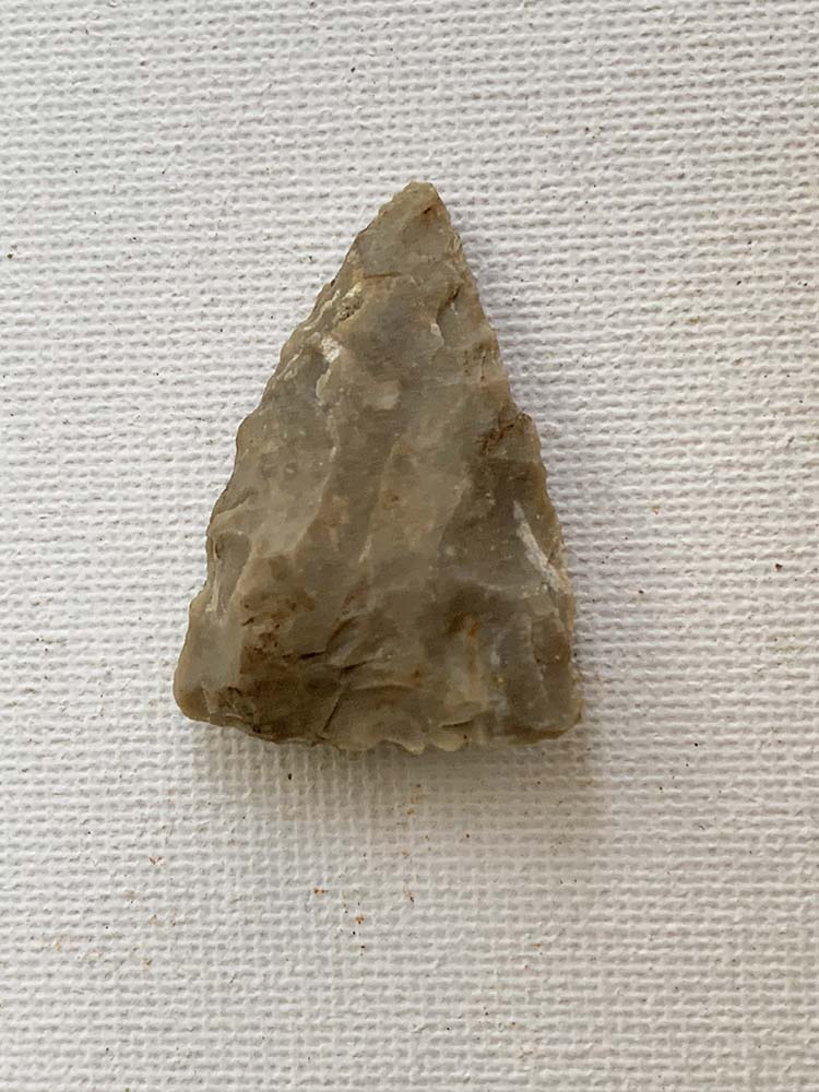 Neolithic Triangular Arrowhead