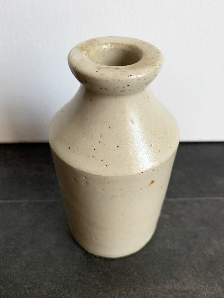 Victorian Grey / Stoneware Bottle