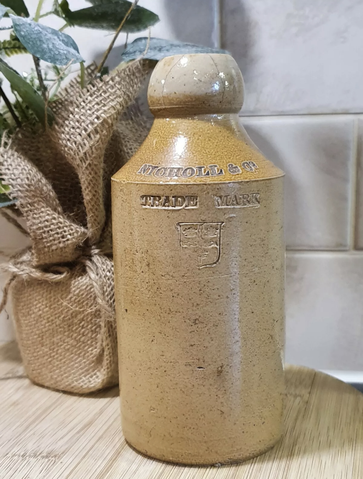 PM011 Victorian Ginger Beer Bottle Colchester Nicholl and Co Stephen Robert Kuta